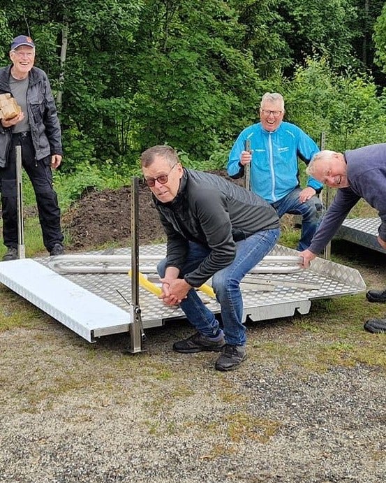 Montering av ramp